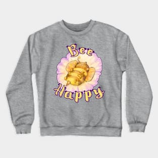 Bee Happy Crewneck Sweatshirt